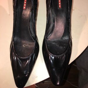 Prada kitten heel shoe